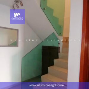 BARANDAL CRISTAL TEMPLADO VERDE TINTEX