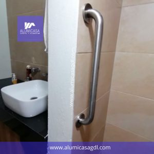 BARRA DE SEGURIDAD PARA BAÑO ACERO INOXIDABLE