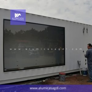 ventanal fijo contenedor