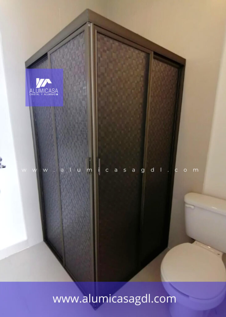 Cancel de baño ecuadra económico cubierta tipo acrilico